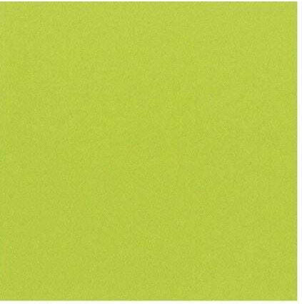 Cocktail Lime Green Linen Party Napkins 12.5x12.5cm Caspari 15 Pieces