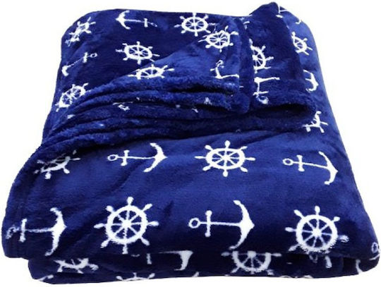 Carbotex Blanket Fleece Blue 200x150cm
