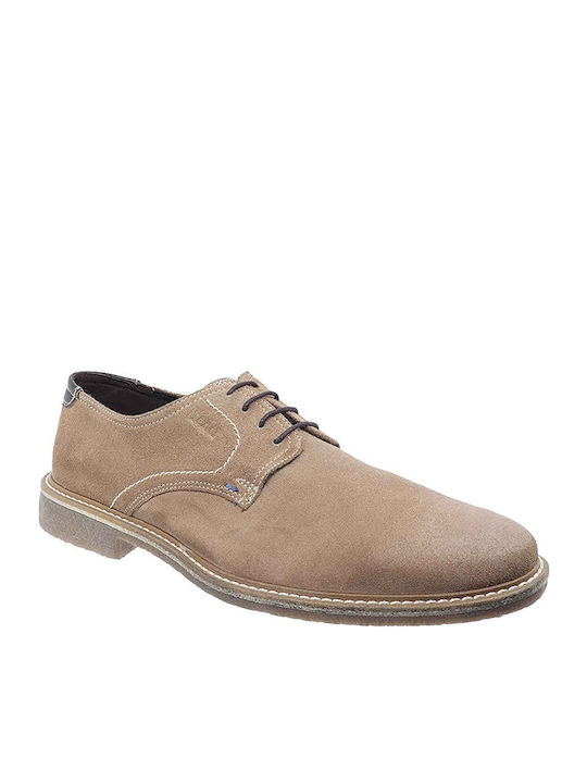 Texter Leder Herren Freizeitschuhe Beige