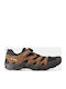 Leder Herrensandalen in Braun Farbe