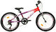 DHS 20" Bicicletă pentru copii Biciclete de munte cu Cadru din Aluminiu (2025) Violet