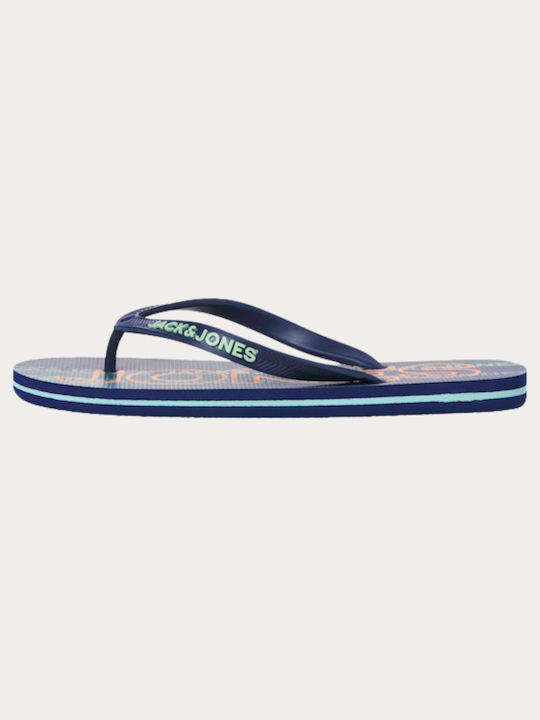 Jack & Jones Ανδρικά Flip Flops Medieval Blue