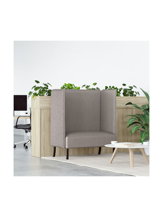 Ecksofa mit Umkehrbarer Winkel Tabac Braun 109x...