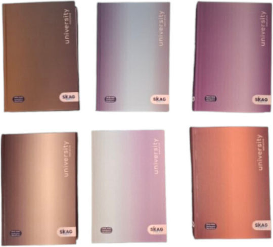 Academic Diary 2025-2026 Hardcover 14x21cm Skag University Executive Various Colours