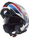 Concept Tracer Blue Κράνος Μηχανής Flip-Up ECE 22.06 1660gr με Pinlock και Sunvisor