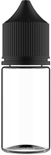 Chubby Gorilla 30ml Clear Stubby V3 Solid Black Cap