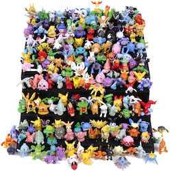 Pocket Monster Figurine Set 144 Pcs Miniature Figures Iconic Characters From Series