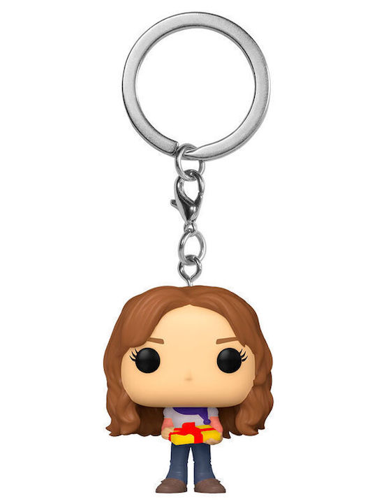 Funko Pocket Pop! Keychain Movies: Holiday Hermione (Holiday) Exclusive