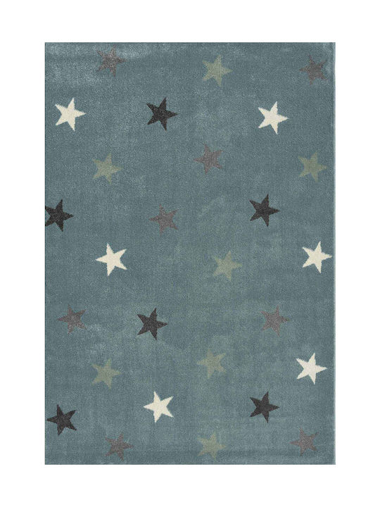 Isexan Παιδικό Χαλί Αστέρια Πράσινο 160x230cm Isexan Παιδικό Χαλί Αστέρια Πράσινο 160x230cm