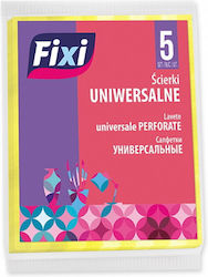 Universal Cloths 36 X 50cm 5 Pcs Set Fixi Assorted Colors One Color Set