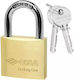 Cisa Bronze Padlock Brass with Key 40mm 1pcs