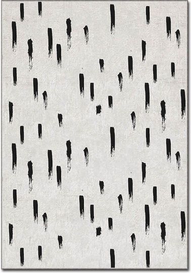 Conceptum Hypnose Rug Rectangular Light Grey-black