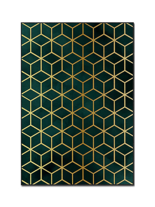 Conceptum Hypnose Килим Правоъгълена Green-Gold