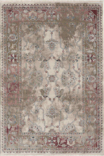 Isexan Rug Rectangular Orange