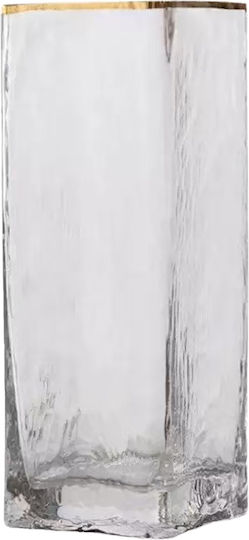 Cosmofan Dekorative Glasvase 8×8×25cm