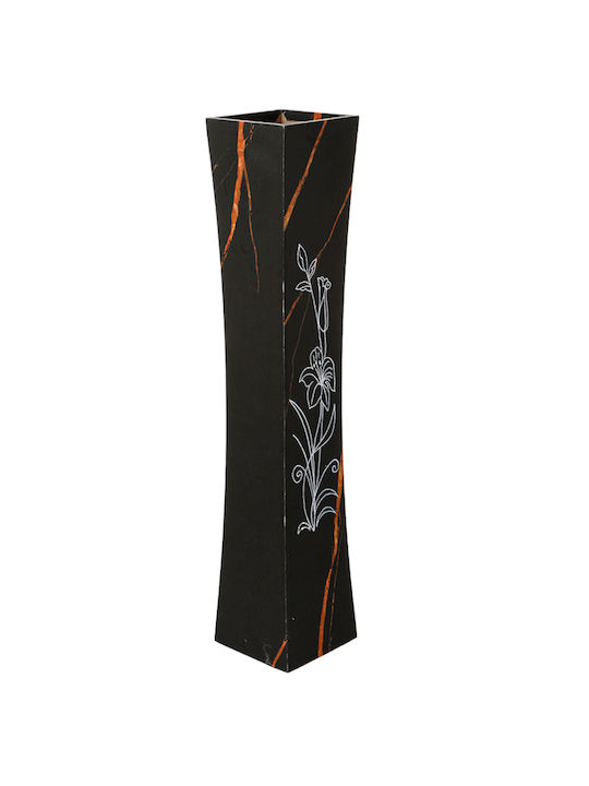 Cosmofan Vaze Decorative Frunze De Lemn 11*11*58cm