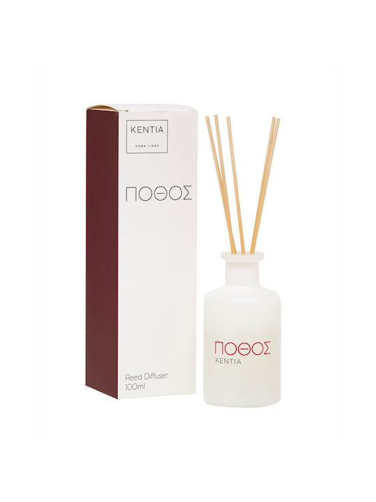 Mood 25 Pothos Difuzor Parfum de Cameră Bețișoare Aromă Wines Kentia Sticlă 100ml