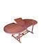 Tisch Ausziehbar Yellow Balau 150x100x72cm
