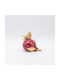 Eurolamp Tabletop Lucky Charm Pomegranate Burgundy 11x11.5cm 1pcs
