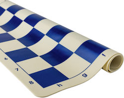 Silicone Chessboard No 6 White Blue