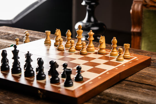 Timeless Tournament Chess German Staunton No 5 48x48cm