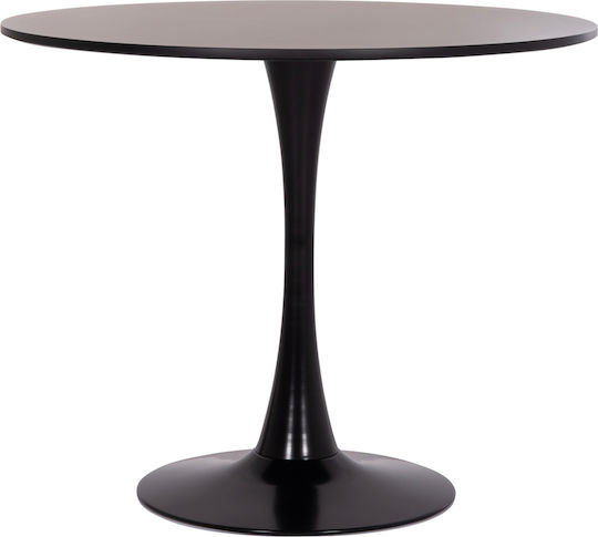 Brolin Round Dining Room Table Black Brolin Round Dining Room Table Black