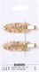 Sister Young Lily Makeup Hair Clips Set Milk Apricot 2 Pieces