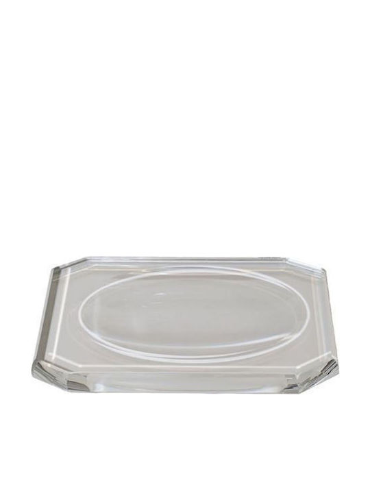 Decor Walther Tavă Rectangulară Cristalină Transparentă 2.5x13x23 Cm