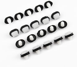 20x Fixing Clips Fiat Ducato Qubo Fiorino Peugeot Boxer Bipper Citroen Jumper Nemo