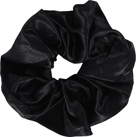 Sister Young Lilu Σατινέ Λάστιχο Μαλλιών Scrunchie Μαύρο