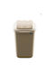 Plafor Waste Bin Recycling Plastic Brown 30lt 1pcs