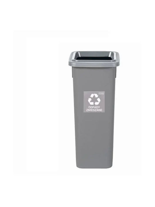 Plafor Abfalleimer Recycling Kunststoff Gray 20...