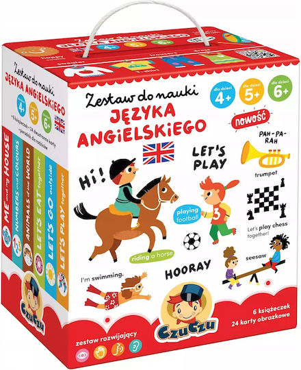 Czuczu Zestaw Do Nauki Języka Angielskiego Dla Dzieci 4, 5, 6