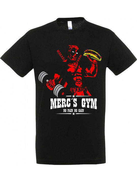 Tricou Bărbați Stedman Negru Design Deadpool Dp3509