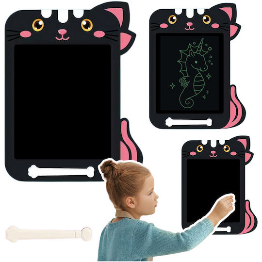 Marker Drawing Board Lcd Writing Stylus Black Cat