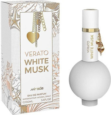 Verato White Musk Apă De Parfum Pentru Femei 3.4 Fl Oz 100ml