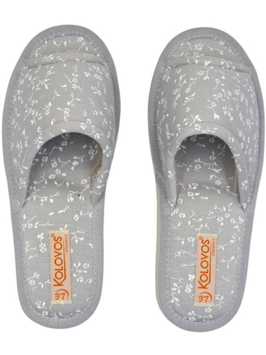 Kolovos Winter Women's Slippers Gray