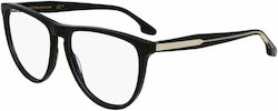 Victoria Beckham Women's Acetate Tortoise Prescription Eyeglass Frame