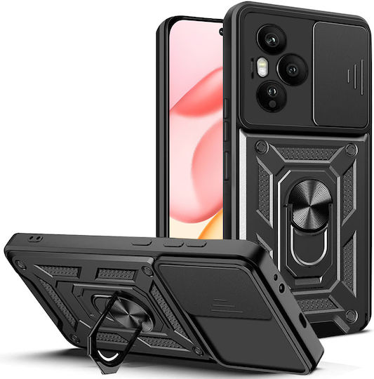 Techsuit Camshield Series Back Cover Σιλικόνης Μαύρο (Honor 400 Pro)