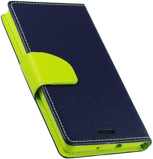 Book Tempered Glass Μπλε (Redmi Note 12S)