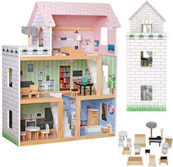 Hölzernes Puppenhaus 80cm