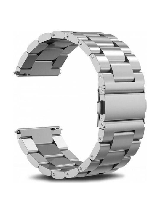 Λουράκι Ανοξείδωτο Ατσάλι Ασημί (Xiaomi Watch S4)