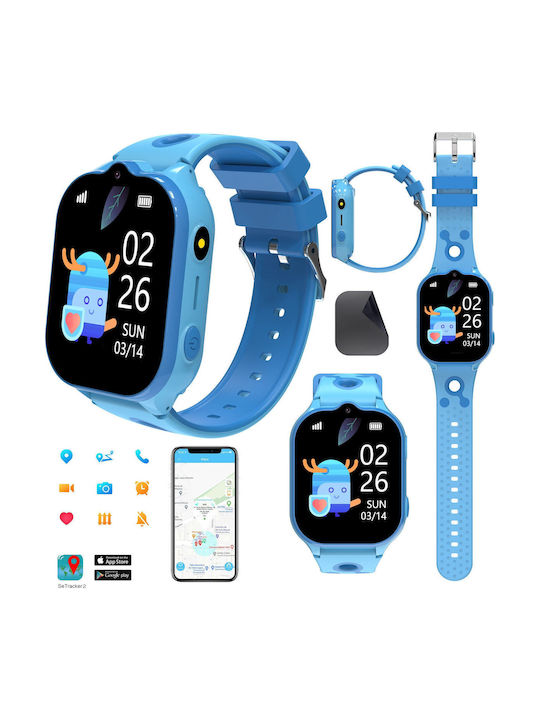 Παιδικό Smartwatch 4G ispKC52LKSalbastru