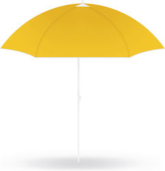 Beach Umbrella 1.5m Yellow Beach Umbrella 1.5m Yellow