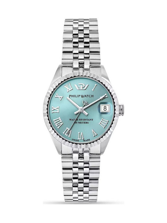 Philip Watch Γυναικείο Ρολόι 31mm Μπαταρίας με ...