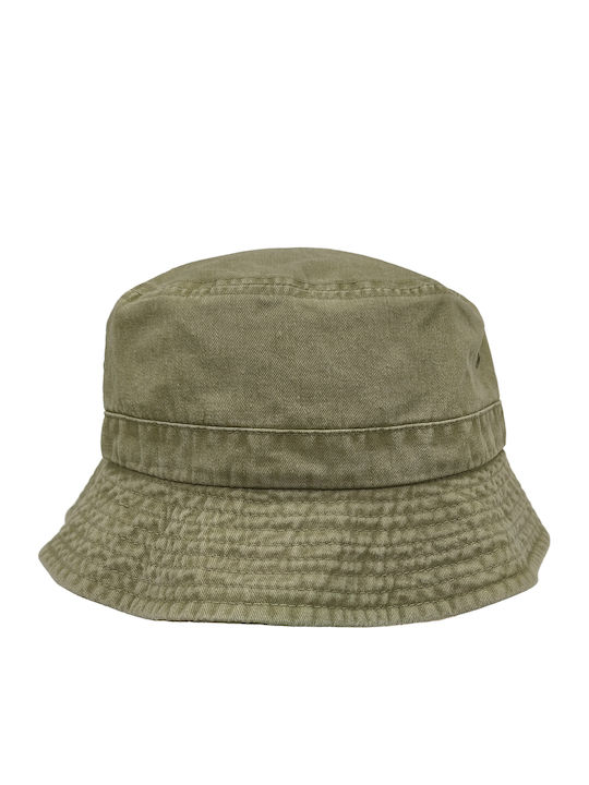 Gift-Me Unisex Υφασμάτινo Καπέλο Bucket Πράσινο