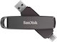 Sandisk Extreme Pro Dual 2TB USB 3.2 Stick με σύνδεση USB-A & USB-C Μαύρο