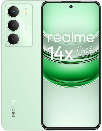 Realme 14X 5G Dual SIM (6/128GB) Peridot Green | Skroutz.gr