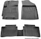 Race Axion Set of Front and Rear Mats 4pcs Tray Type for Skoda Superb 2023 Black