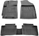 Race Axion Set of Front and Rear Mats 5pcs Tray Type for Hyundai i10 2019 Black